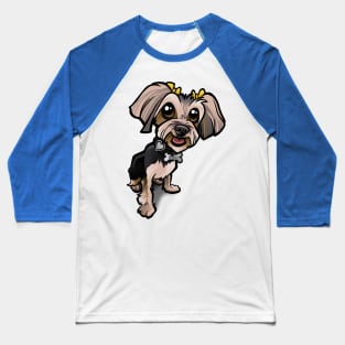 Yorkie Baseball T-Shirt